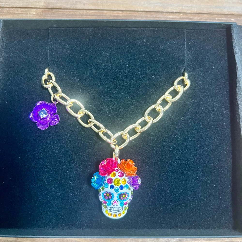 Betsey Johnson Sugar Skull Jewelry Bundle - Picture 2 of 5